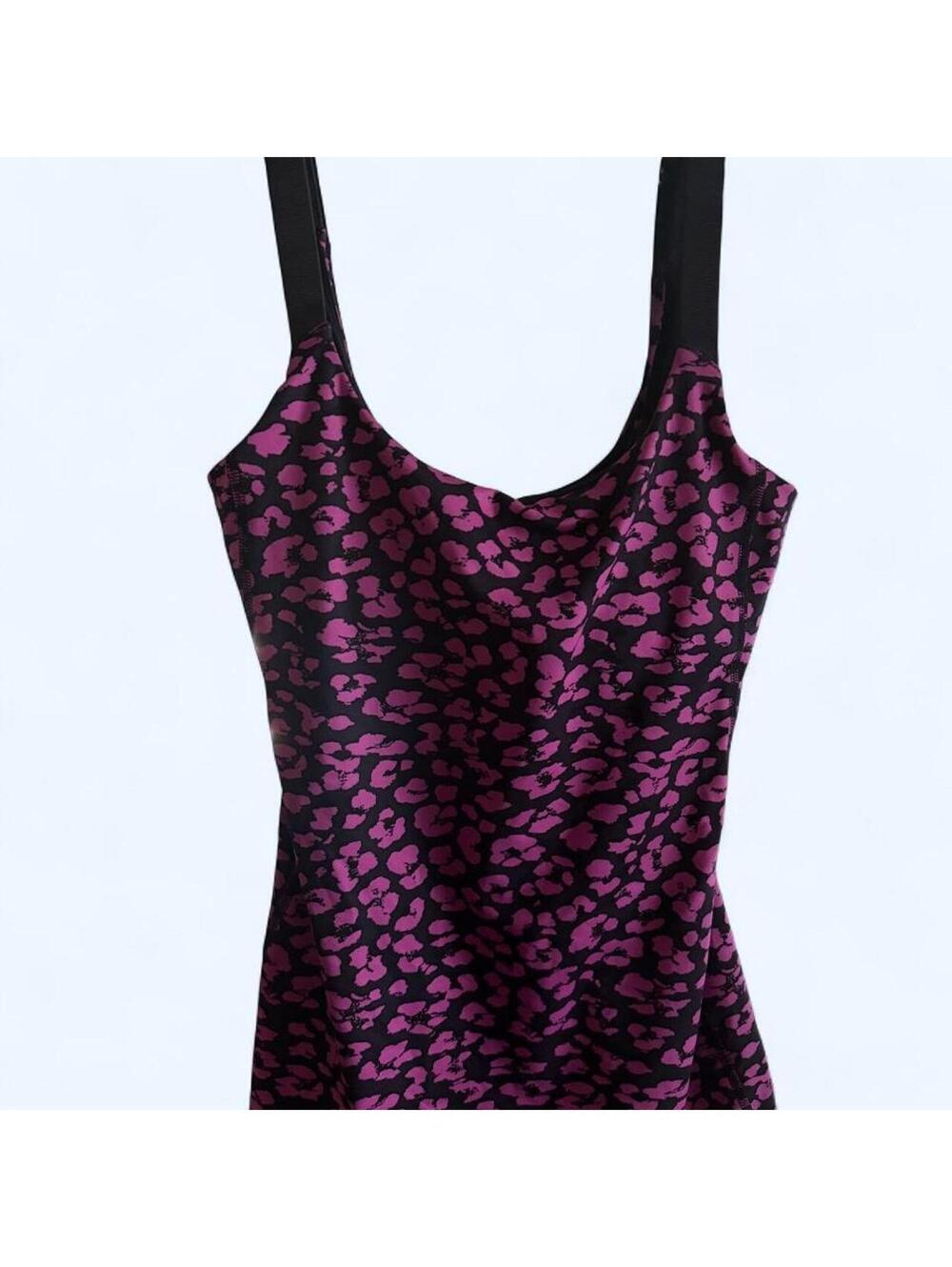 Lululemon purple leopard print tank top